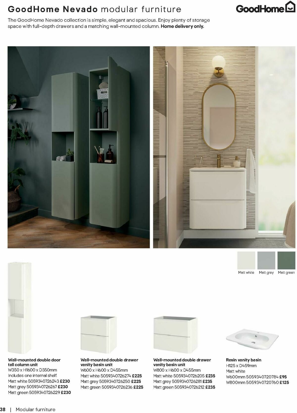 B&Q Bathrooms Offers from 28 April