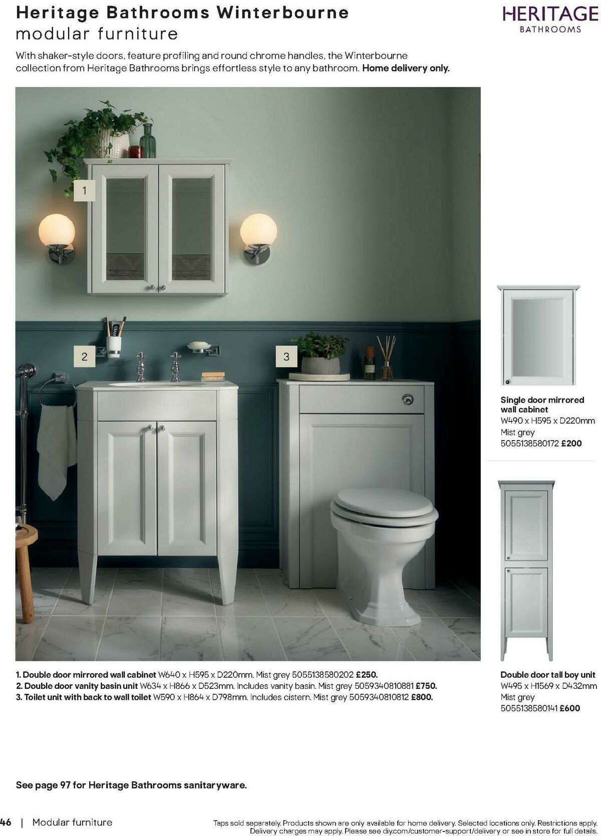 B&Q Bathrooms Offers from 28 April