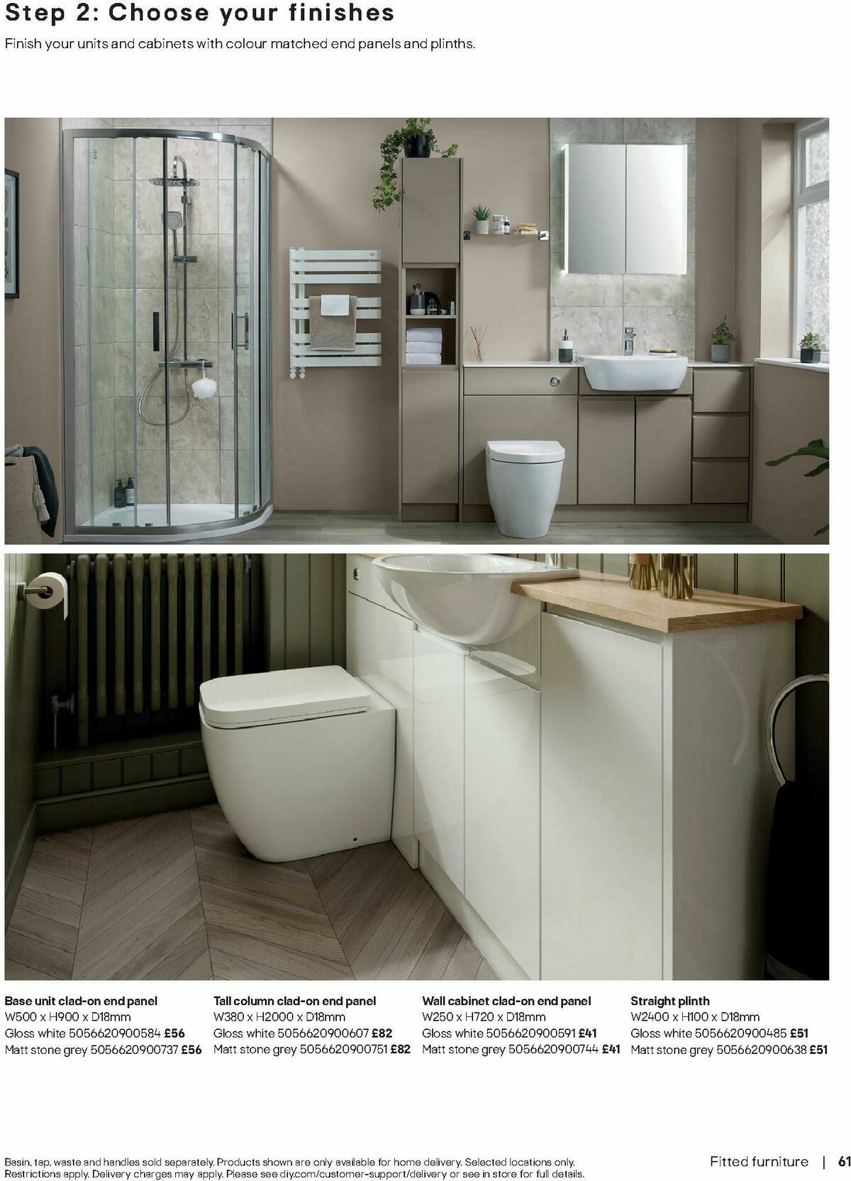 B&Q Bathrooms Offers from 28 April