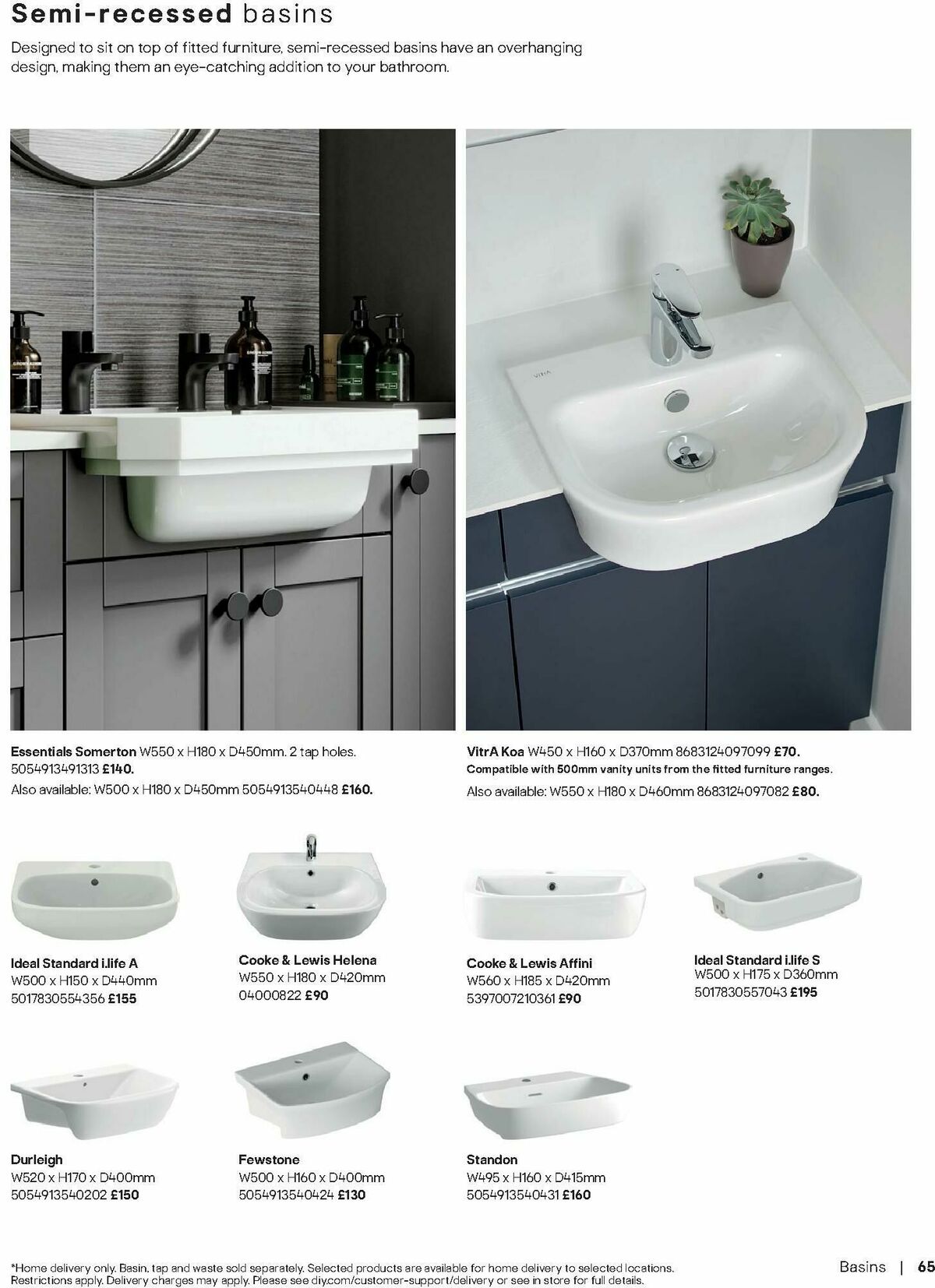 B&Q Bathrooms Offers from 28 April