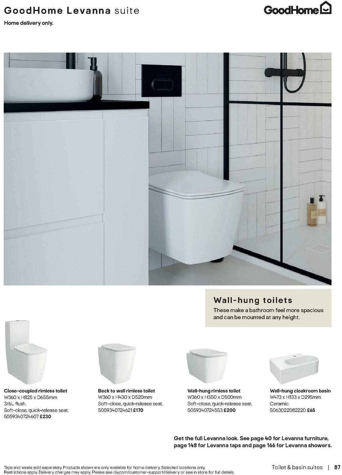 B&Q Bathrooms Offers from 28 April