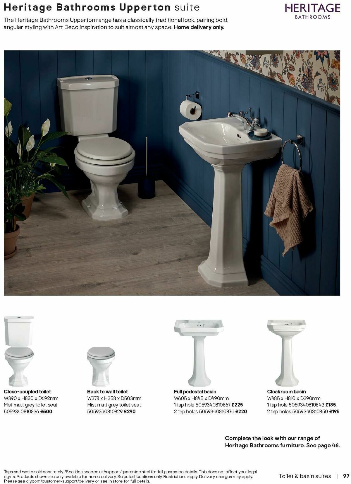 B&Q Bathrooms Offers from 28 April