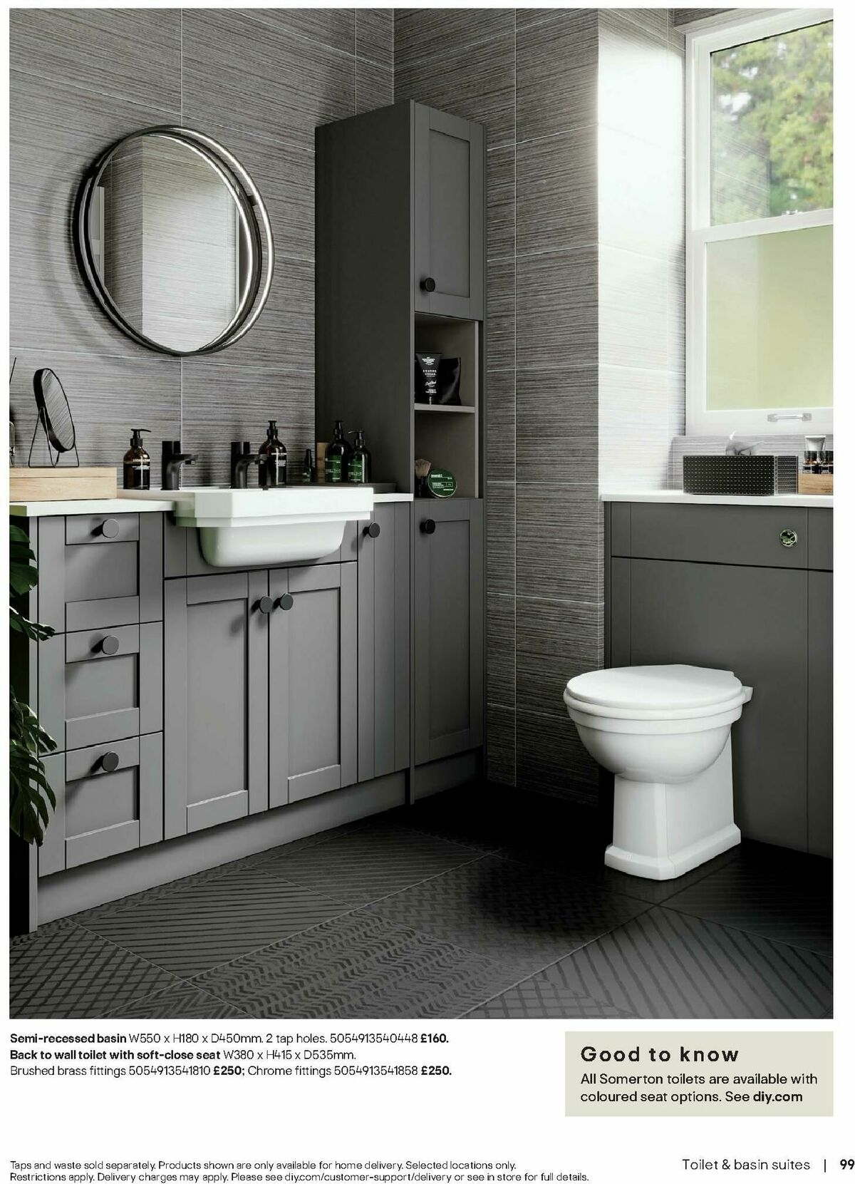 B&Q Bathrooms Offers from 28 April