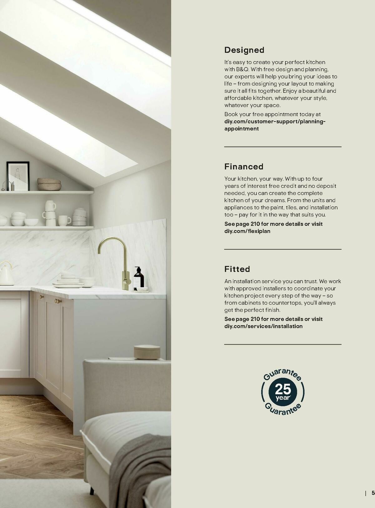 B&Q Kitchens Brochure Offers from 23 June