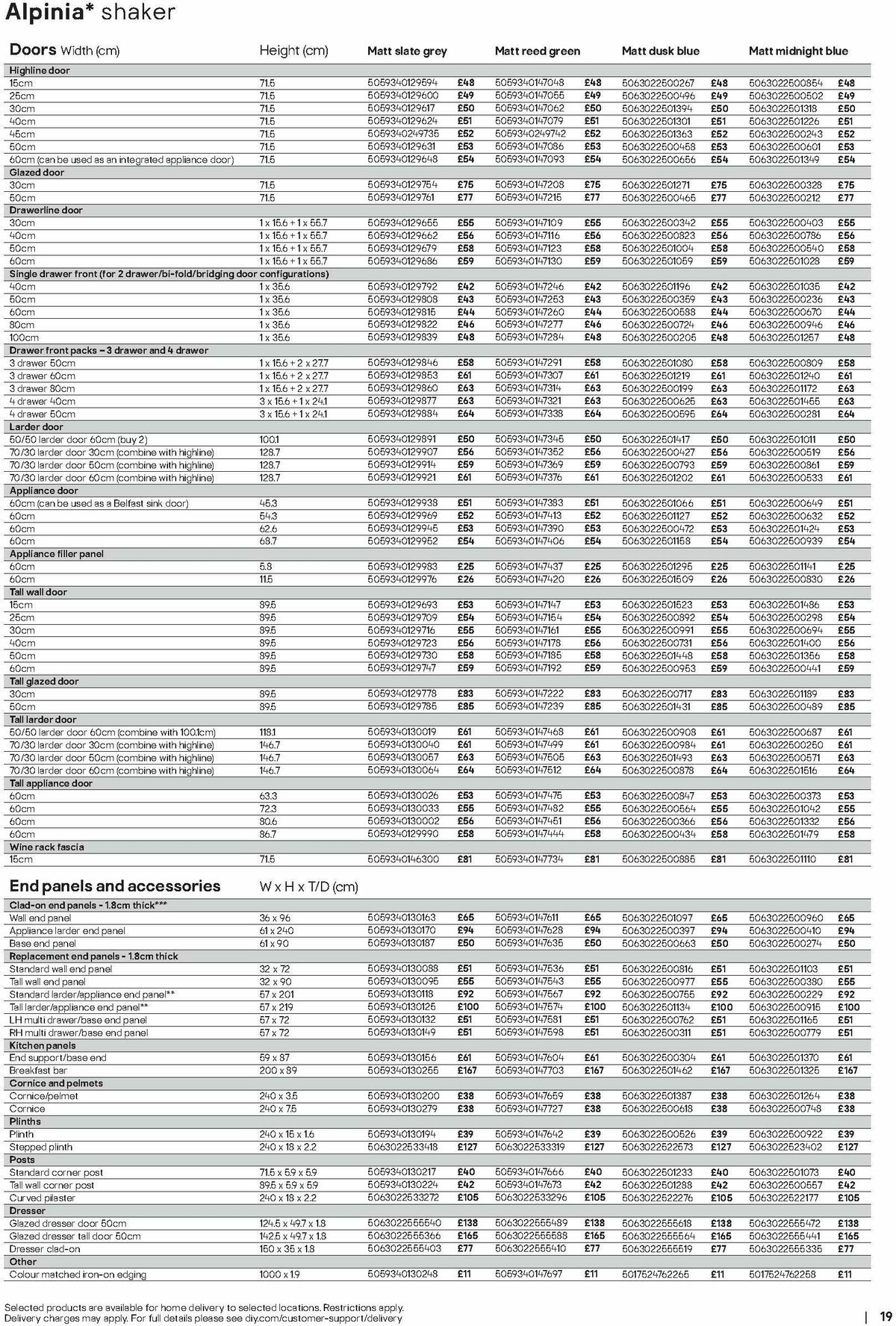 B&Q Kitchen Appliances Brochure Offers from 23 June