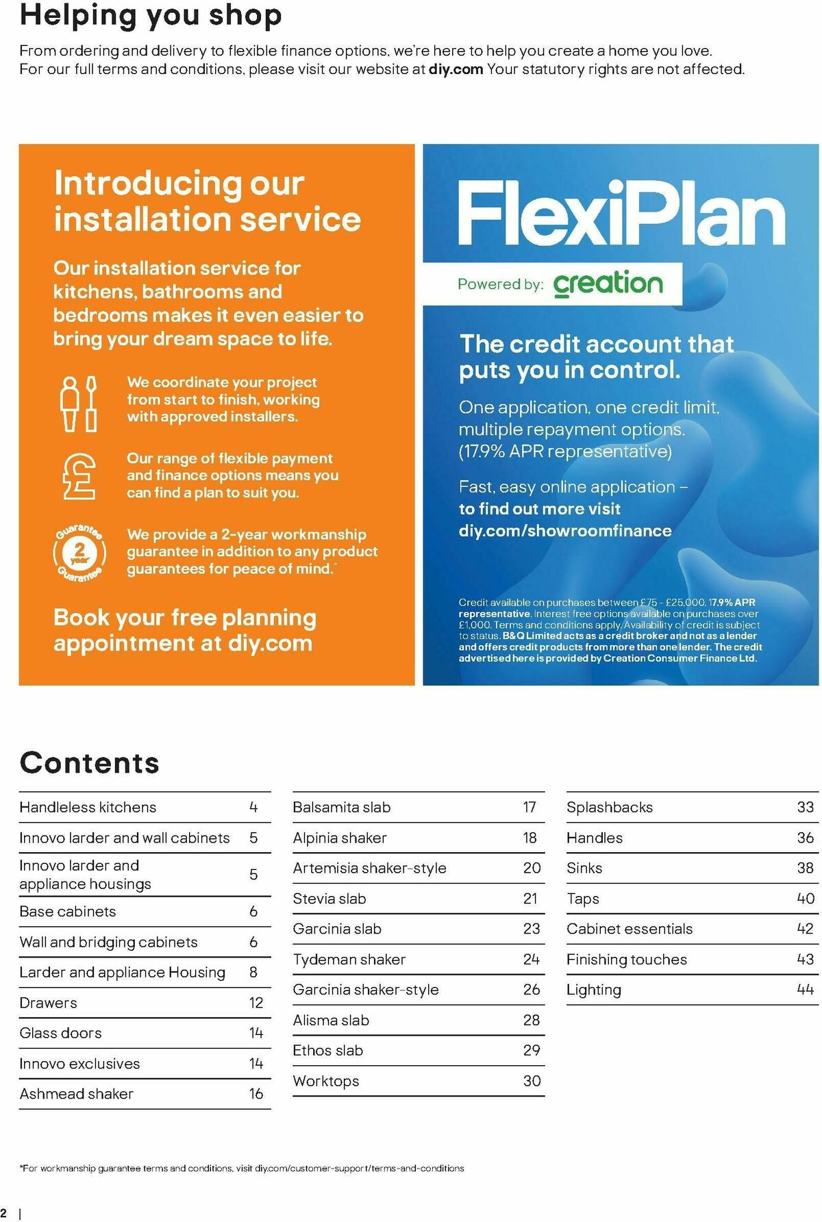 B&Q Kitchen Appliances Brochure Offers from 23 June