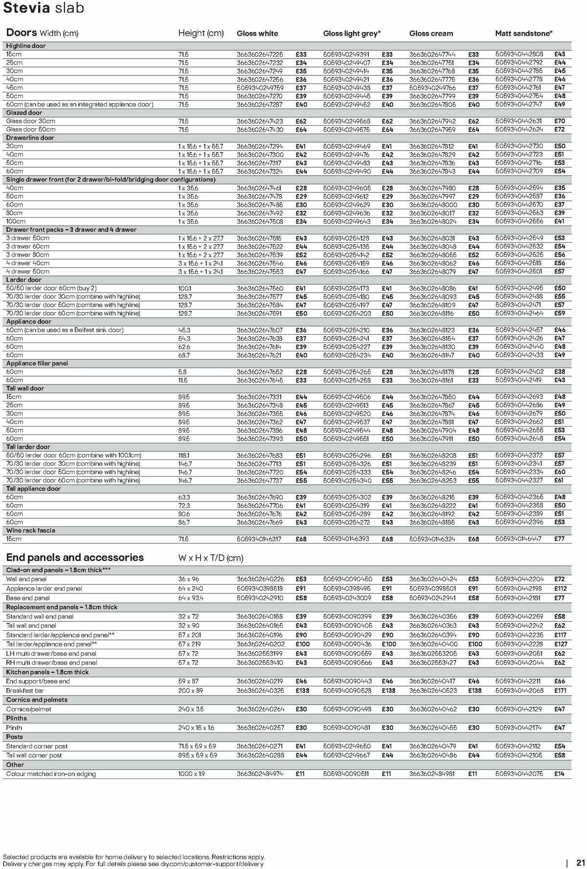 B&Q Kitchen Appliances Brochure Offers from 23 June