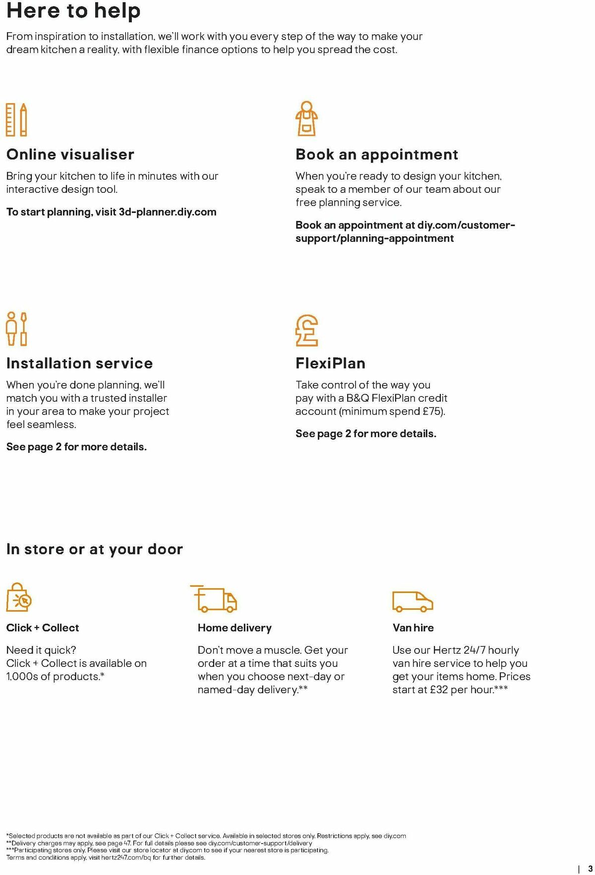 B&Q Kitchen Appliances Brochure Offers from 23 June