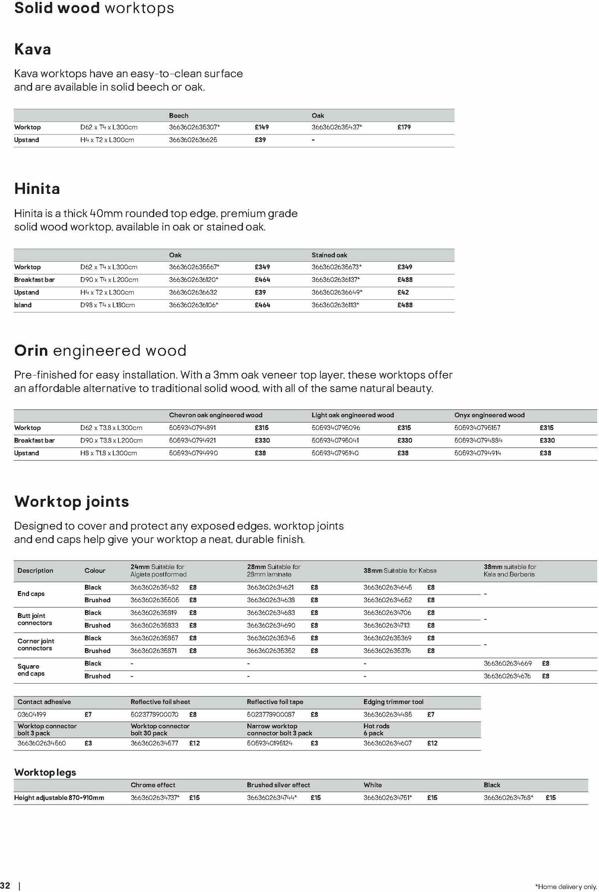 B&Q Kitchen Appliances Brochure Offers from 23 June