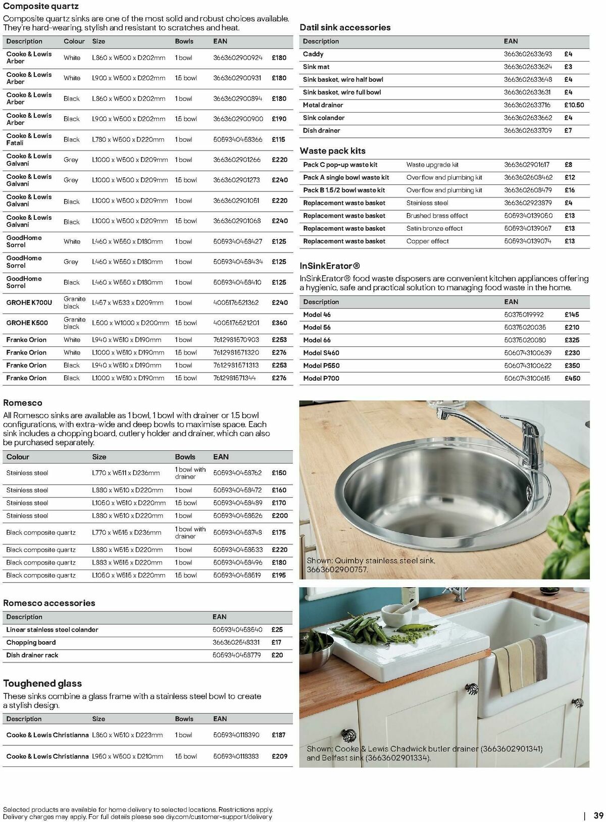 B&Q Kitchen Appliances Brochure Offers from 23 June