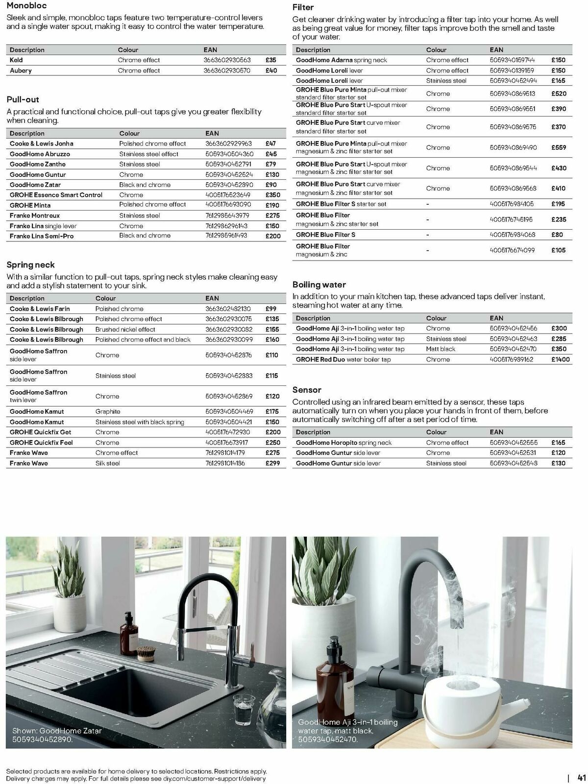 B&Q Kitchen Appliances Brochure Offers from 23 June