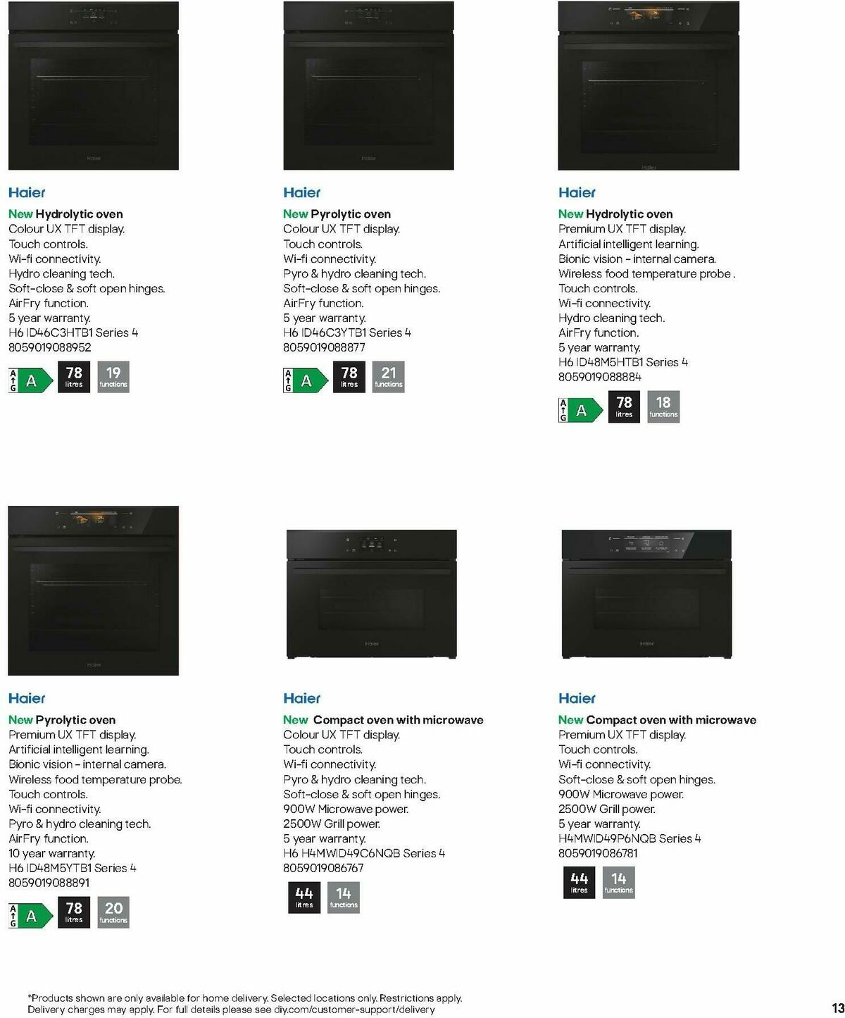 B&Q Appliances Offers from 20 July