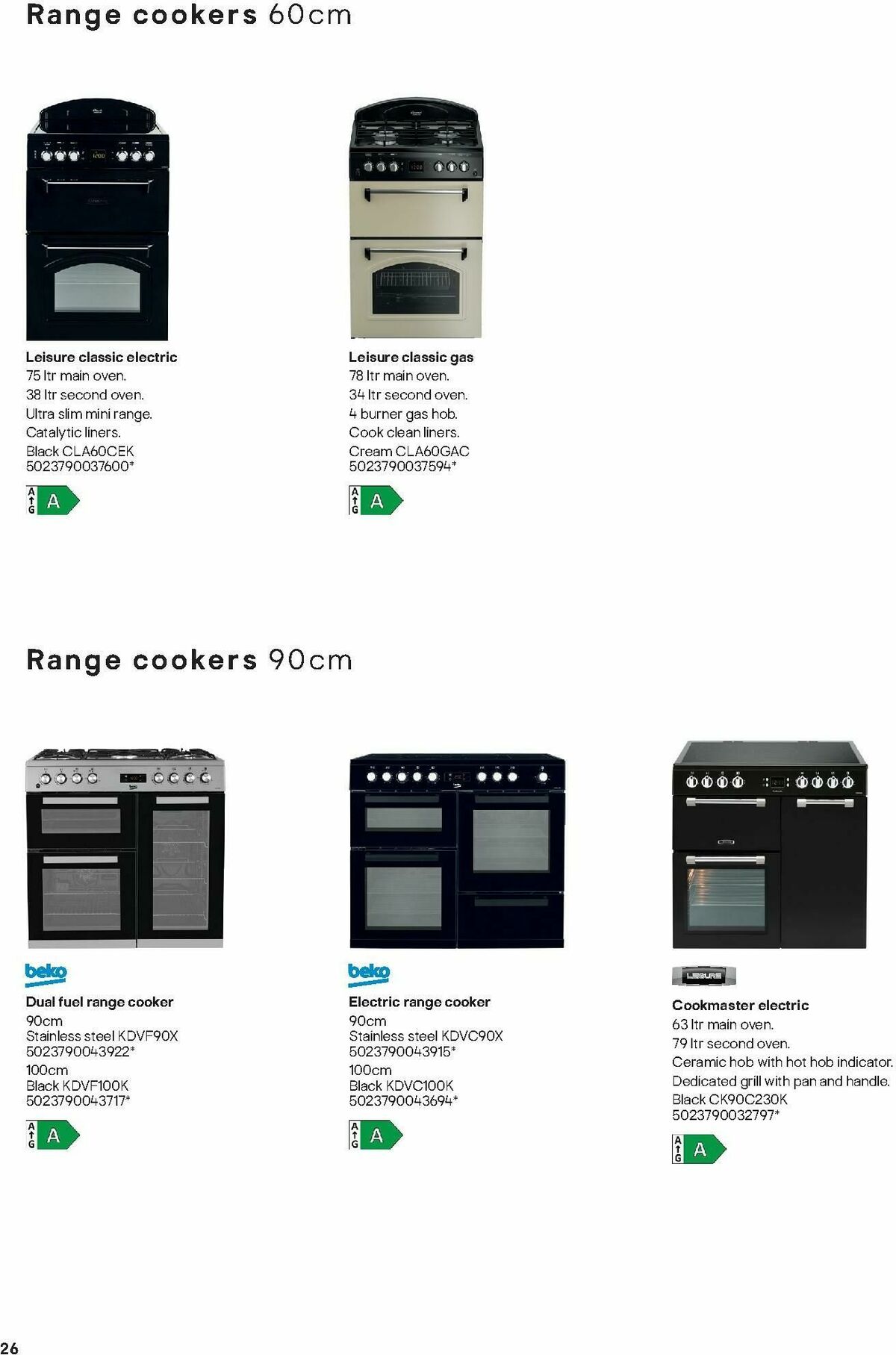 B&Q Appliances Offers from 20 July