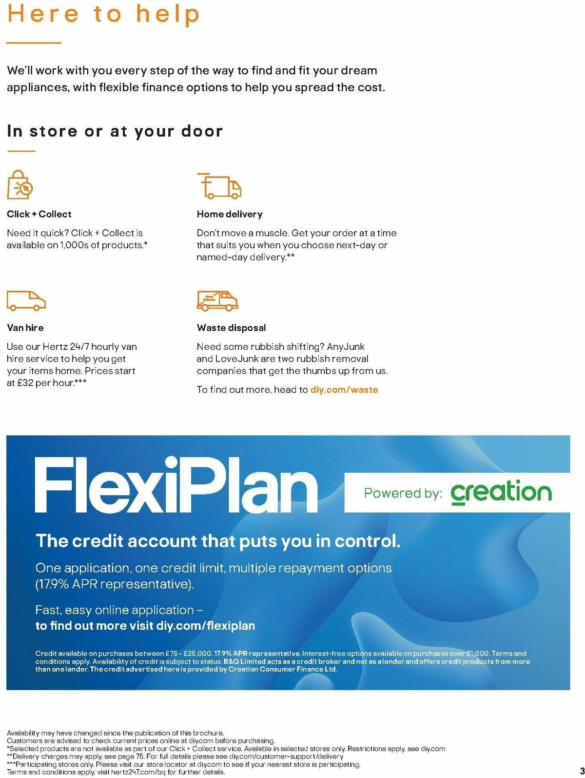 B&Q Appliances Offers from 20 July