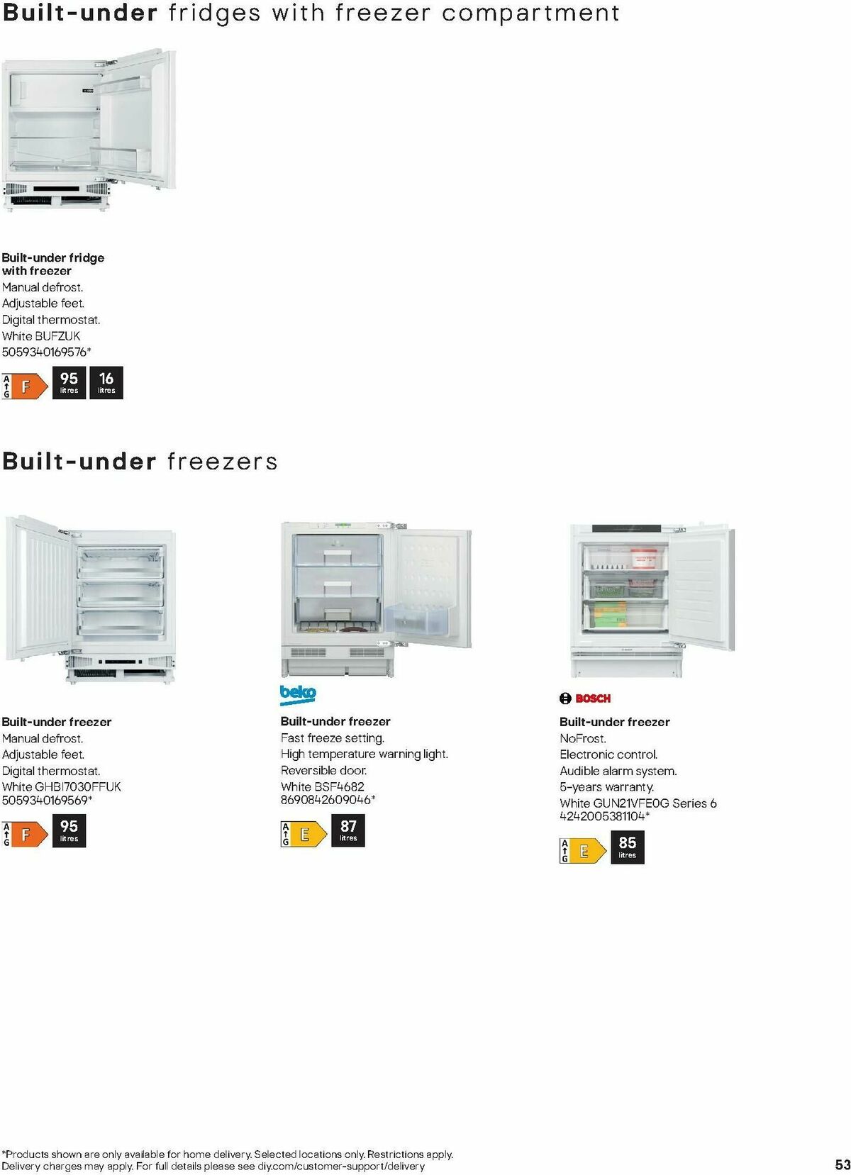 B&Q Appliances Offers from 20 July