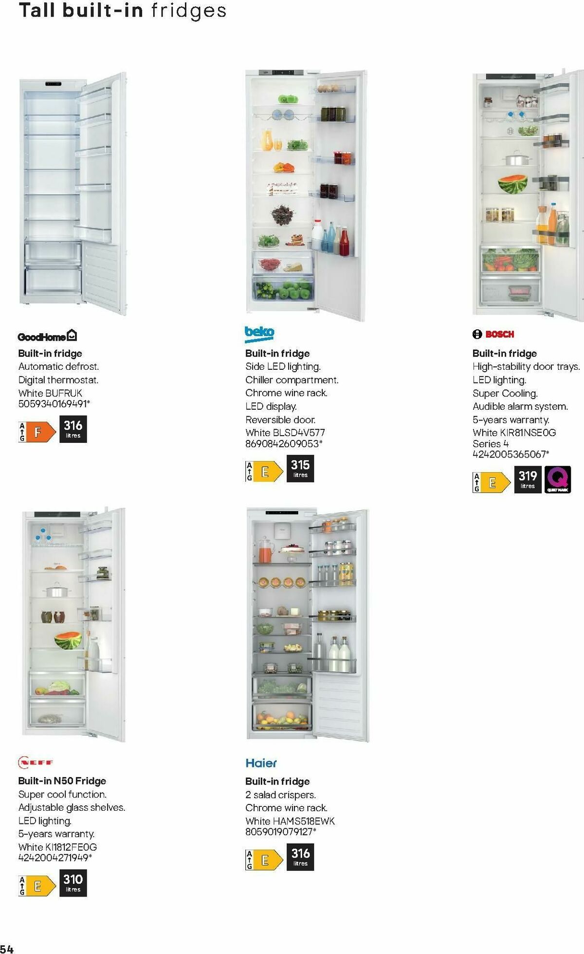 B&Q Appliances Offers from 20 July