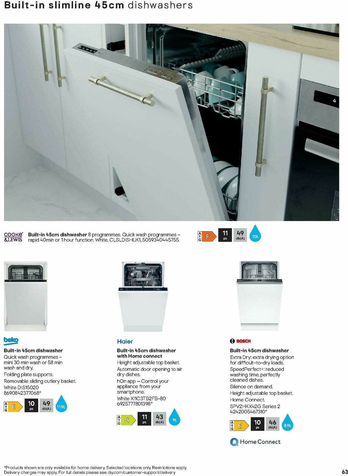 B&Q Appliances Offers from 20 July