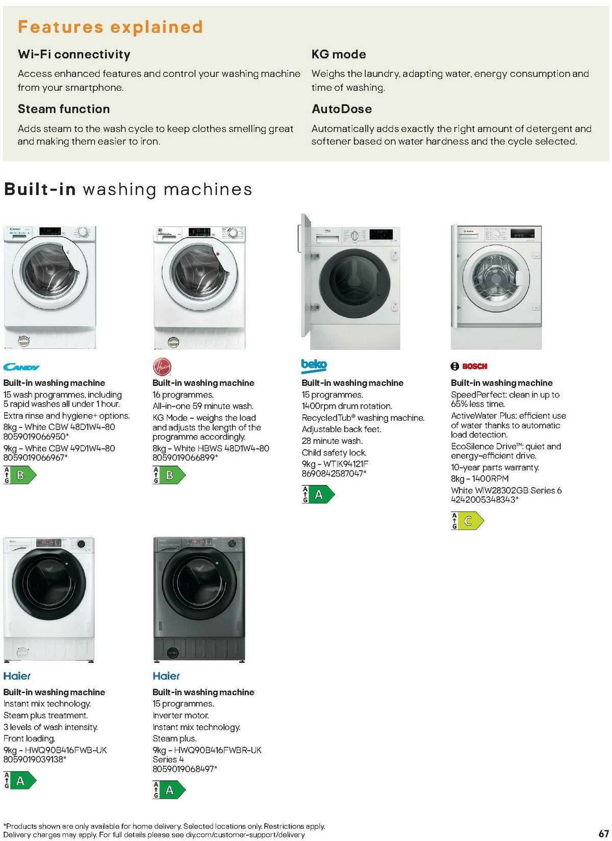 B&Q Appliances Offers from 20 July