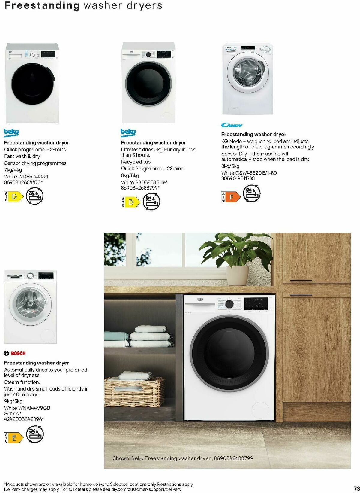 B&Q Appliances Offers from 20 July
