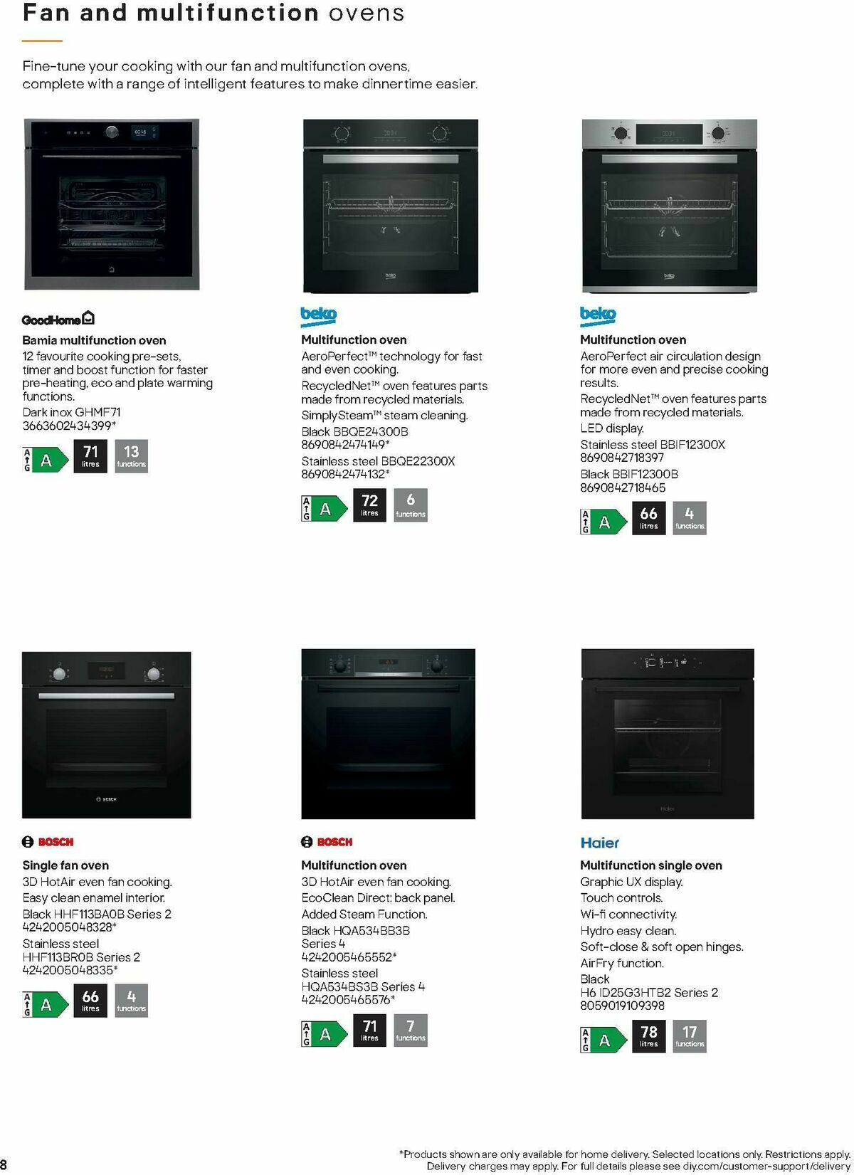 B&Q Appliances Offers from 20 July