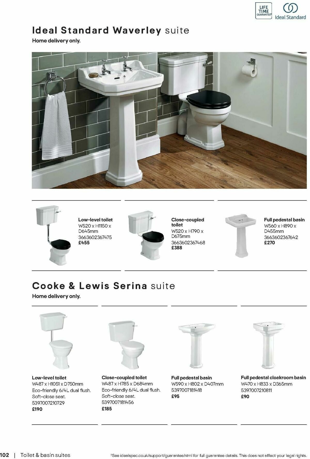 B&Q Bathrooms Offers from 17 August