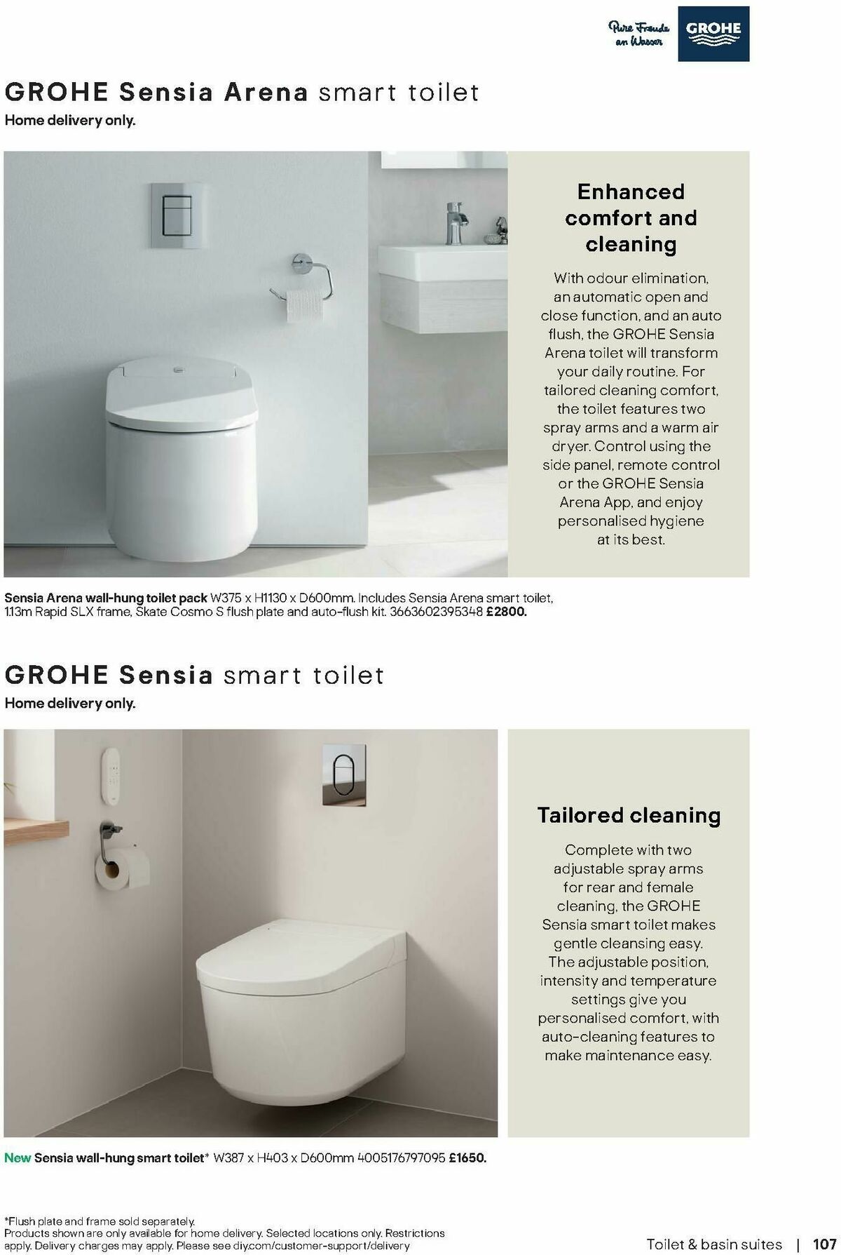 B&Q Bathrooms Offers from 17 August