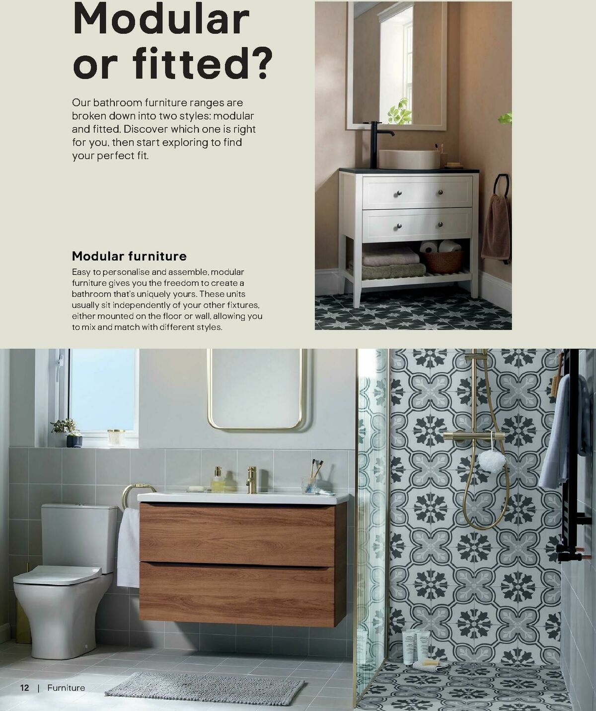 B&Q Bathrooms Offers from 17 August