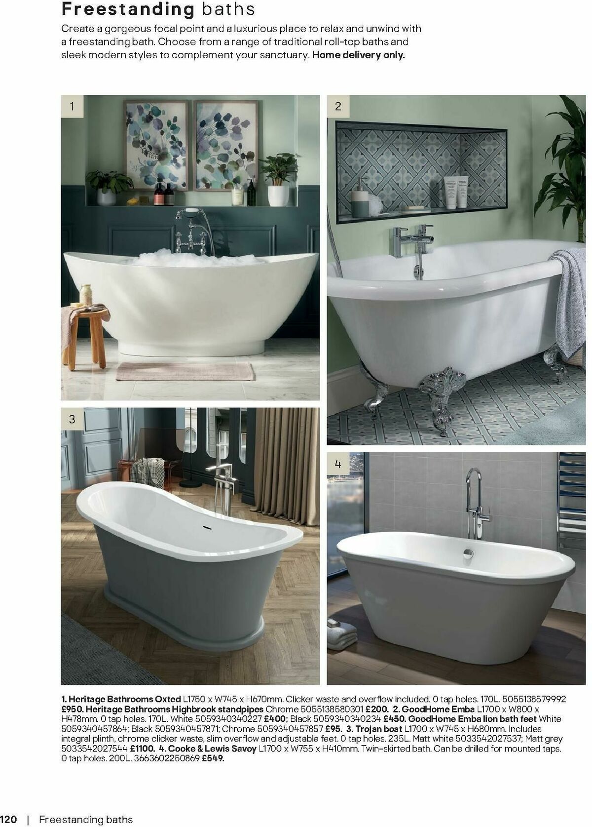 B&Q Bathrooms Offers from 17 August