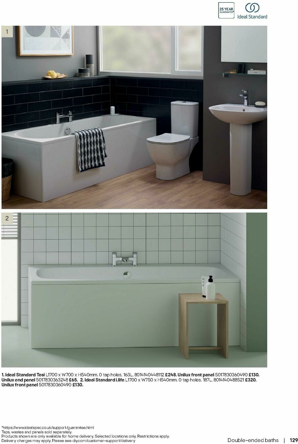 B&Q Bathrooms Offers from 17 August