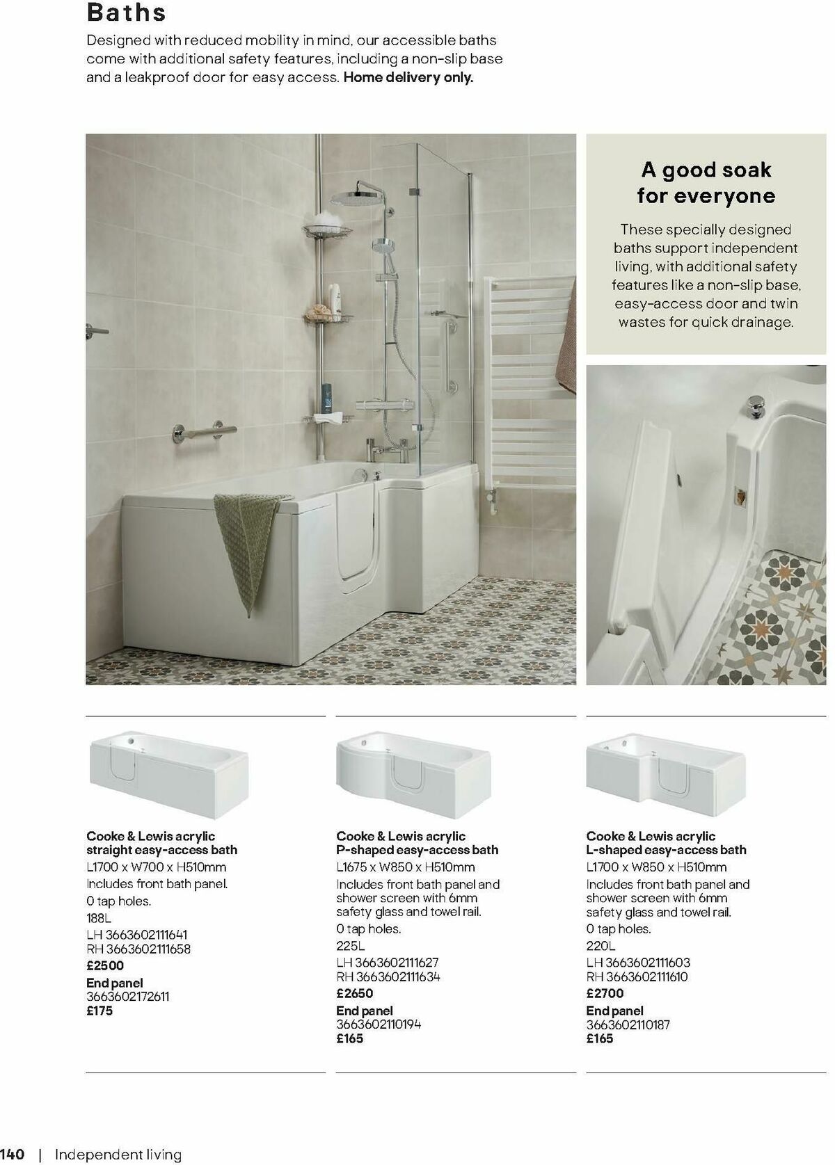 B&Q Bathrooms Offers from 17 August