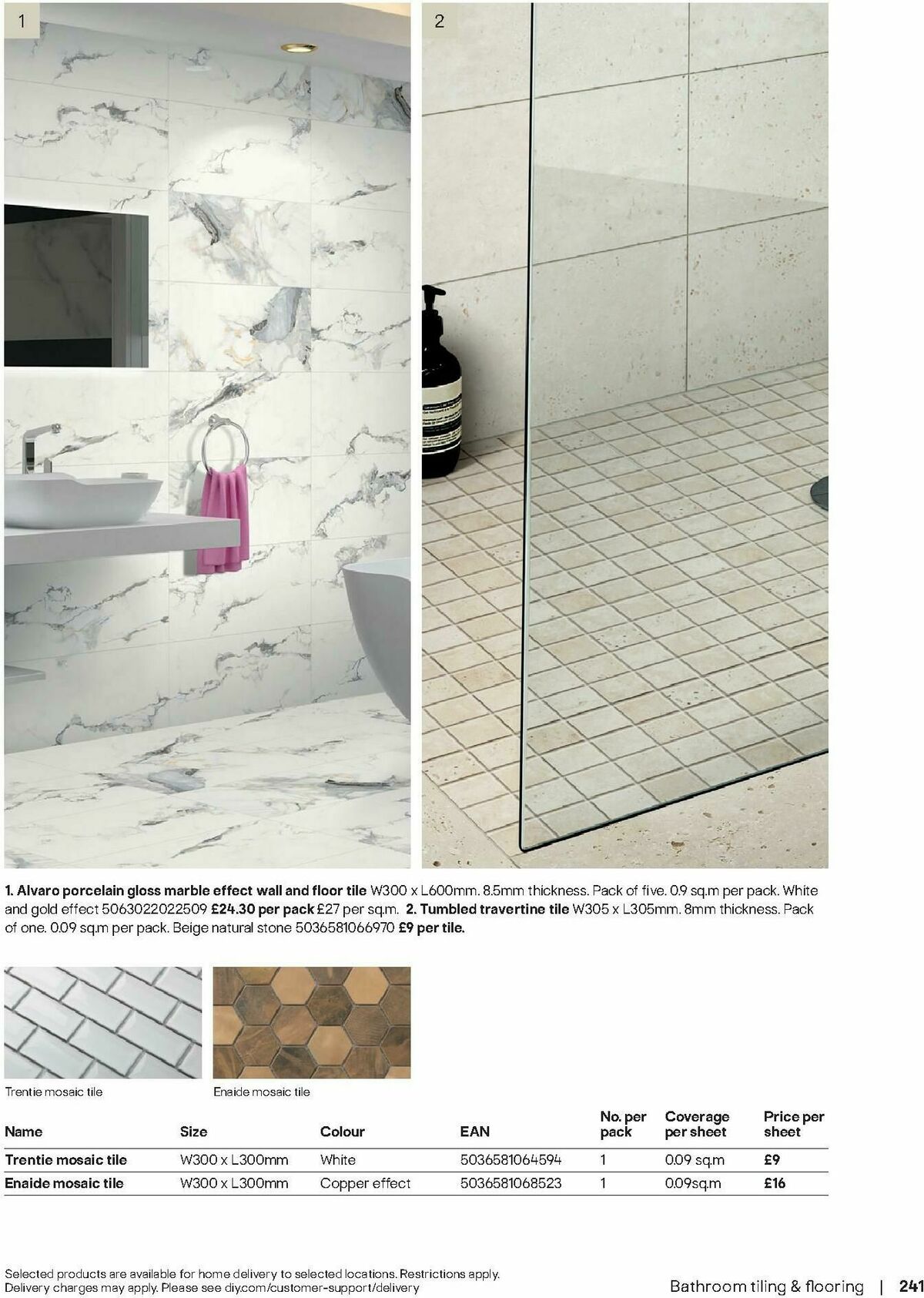 B&Q Bathrooms Offers from 17 August