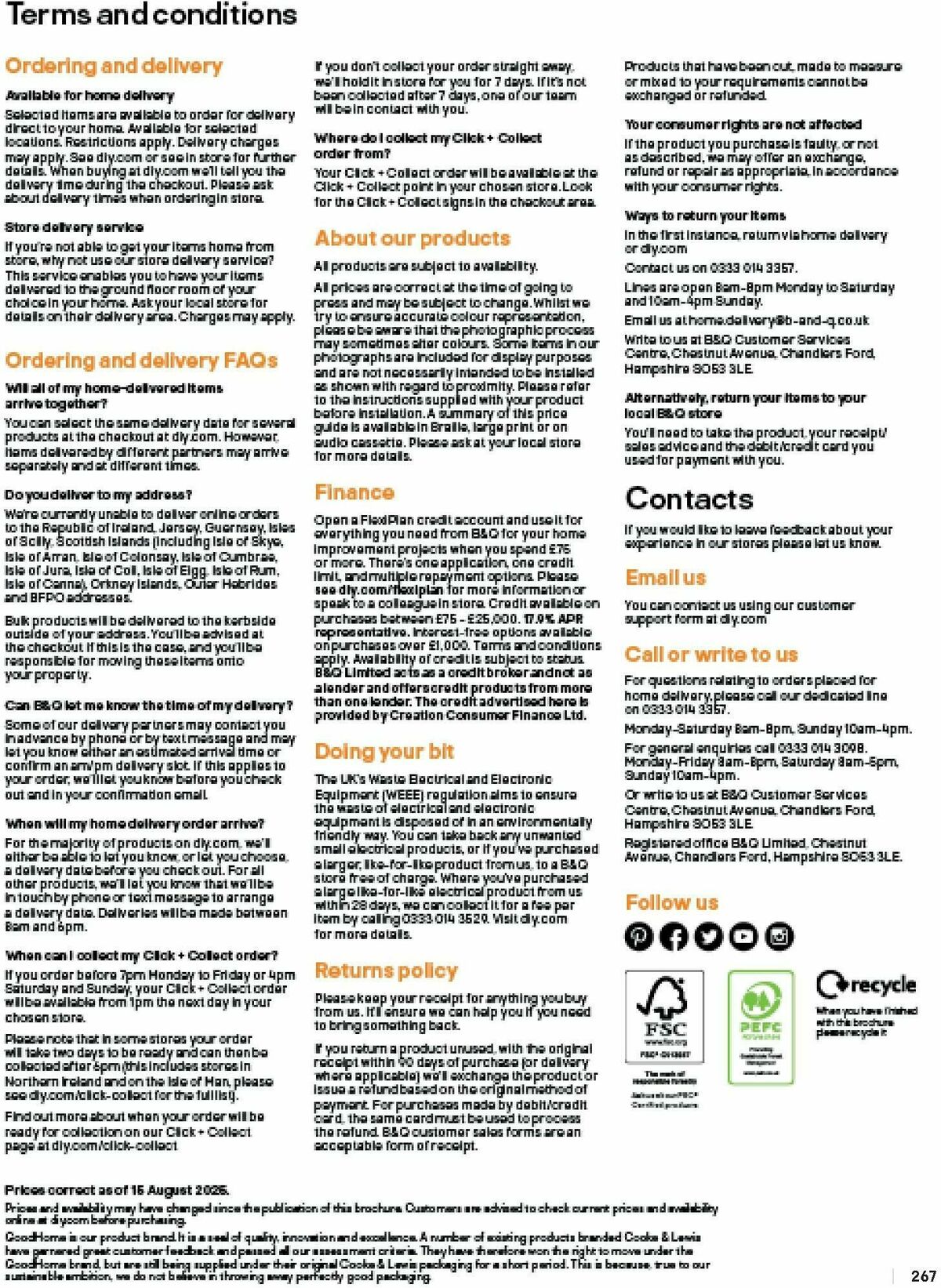 B&Q Bathrooms Offers from 17 August