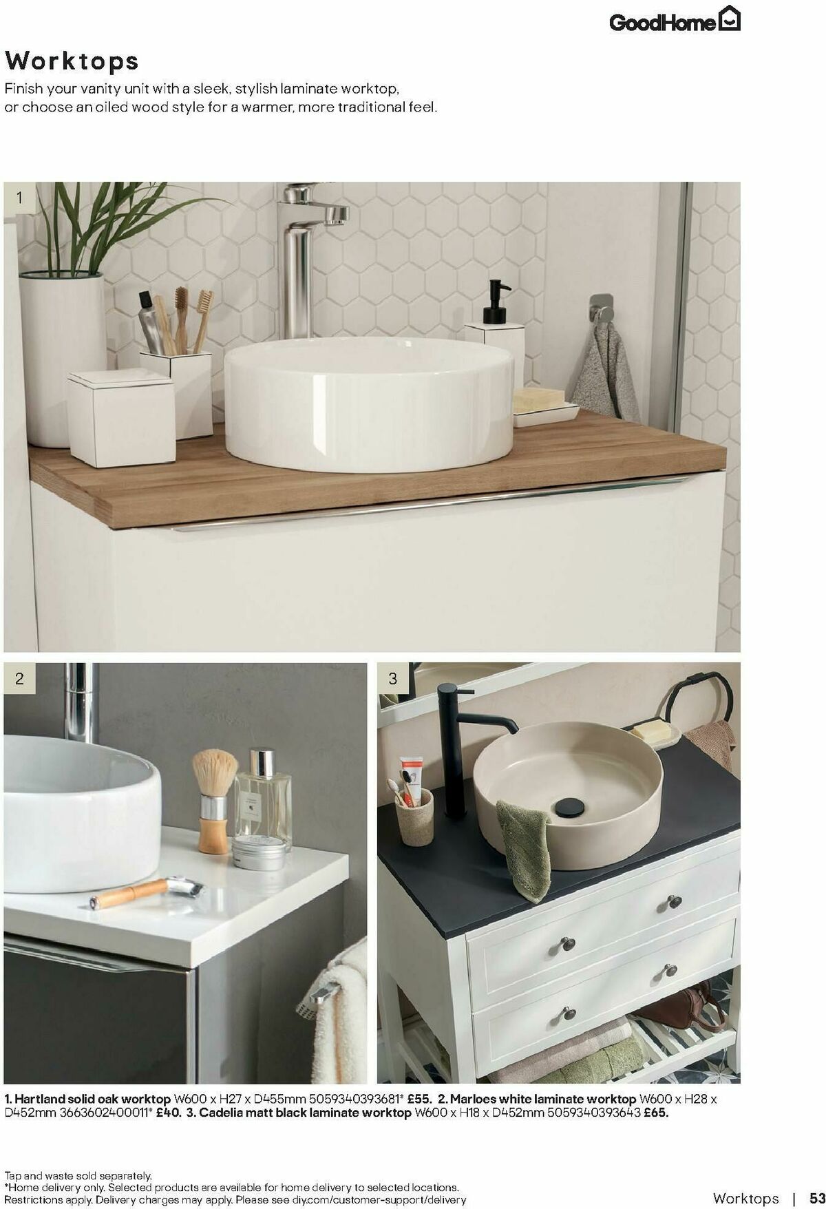 B&Q Bathrooms Offers from 17 August