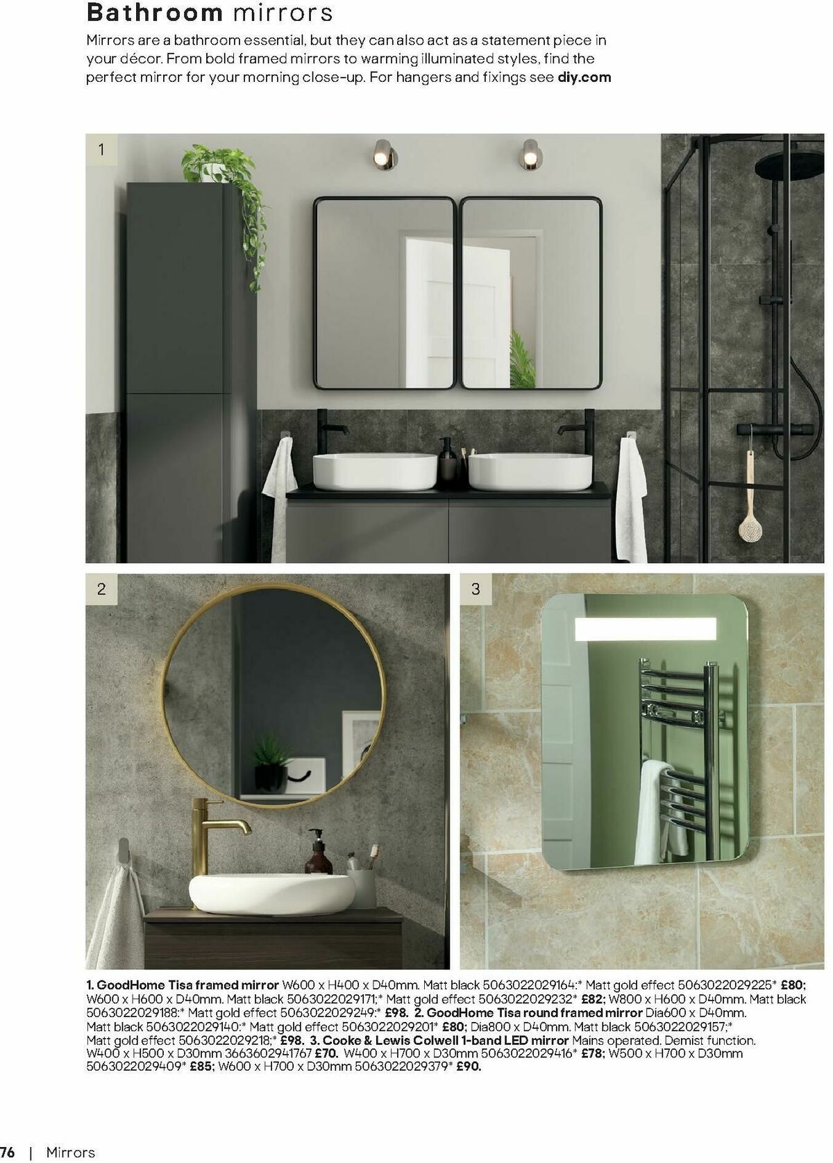 B&Q Bathrooms Offers from 17 August