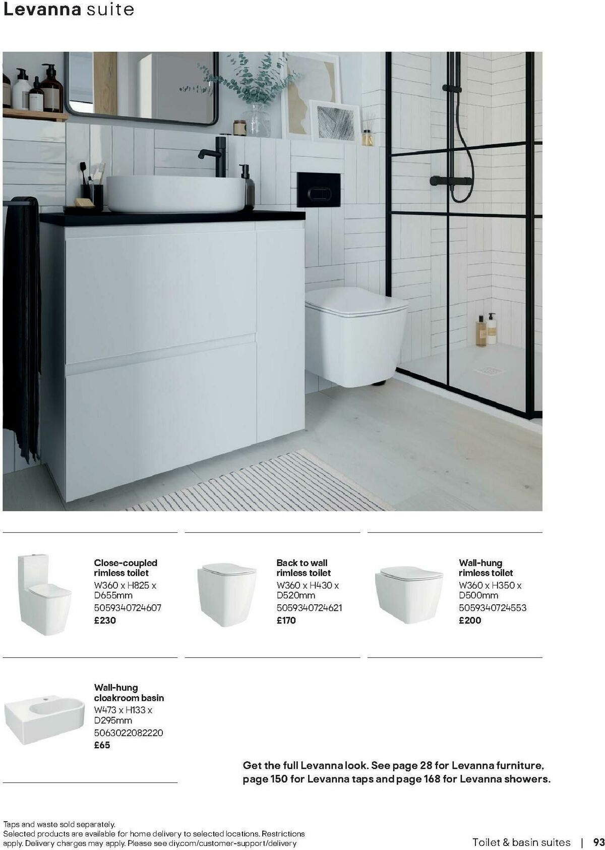 B&Q Bathrooms Offers from 17 August