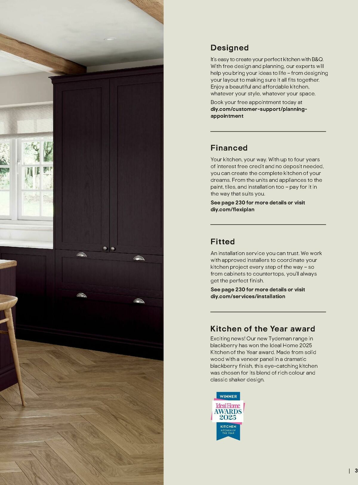 B&Q Kitchen Brochure Offers from 30 October