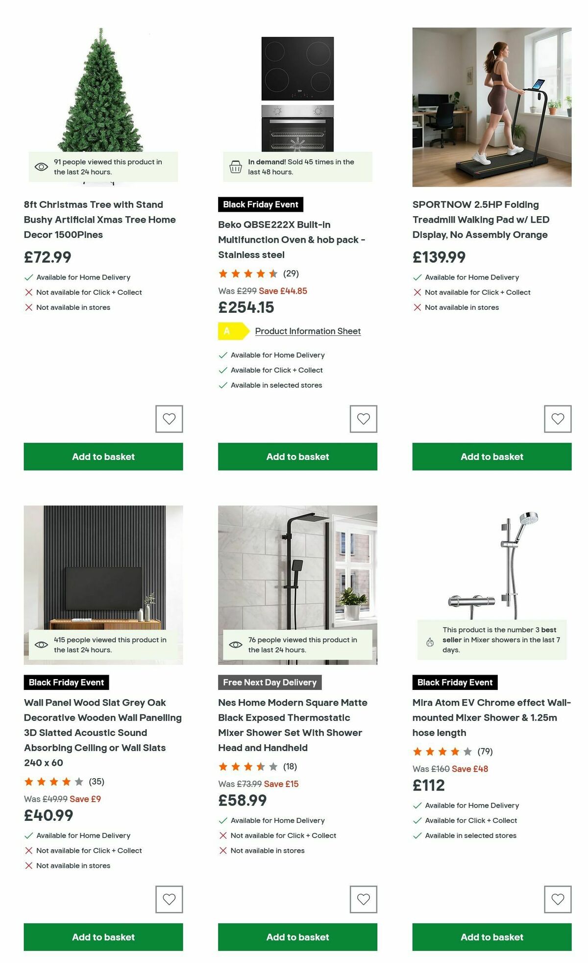 B&Q Black Friday Offers from 14 November