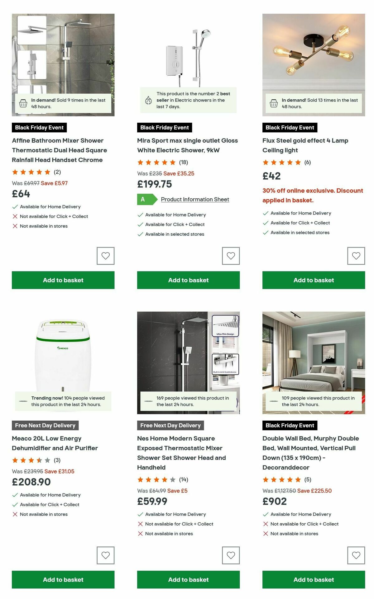 B&Q Black Friday Offers from 14 November