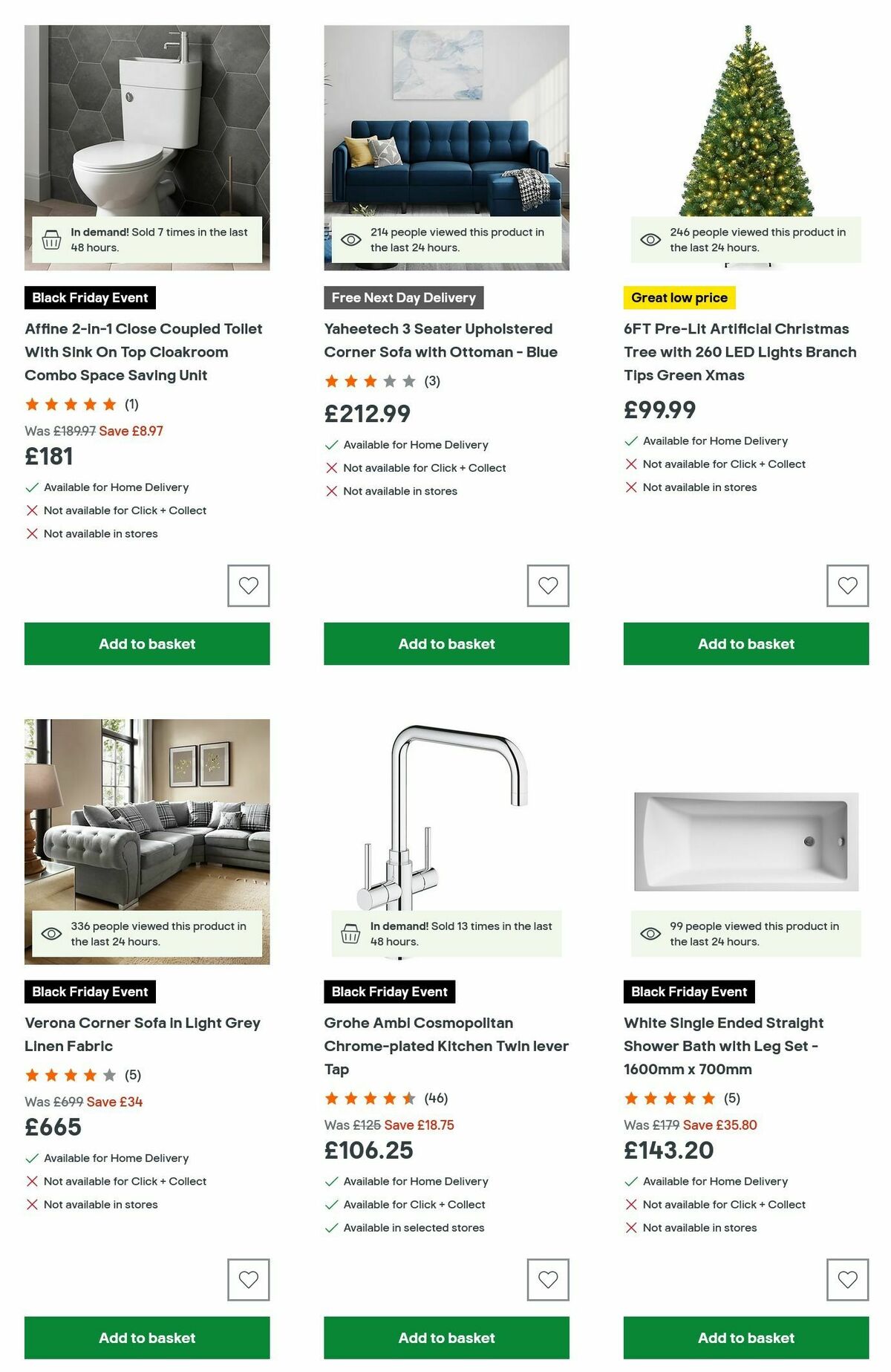 B&Q Black Friday Offers from 14 November
