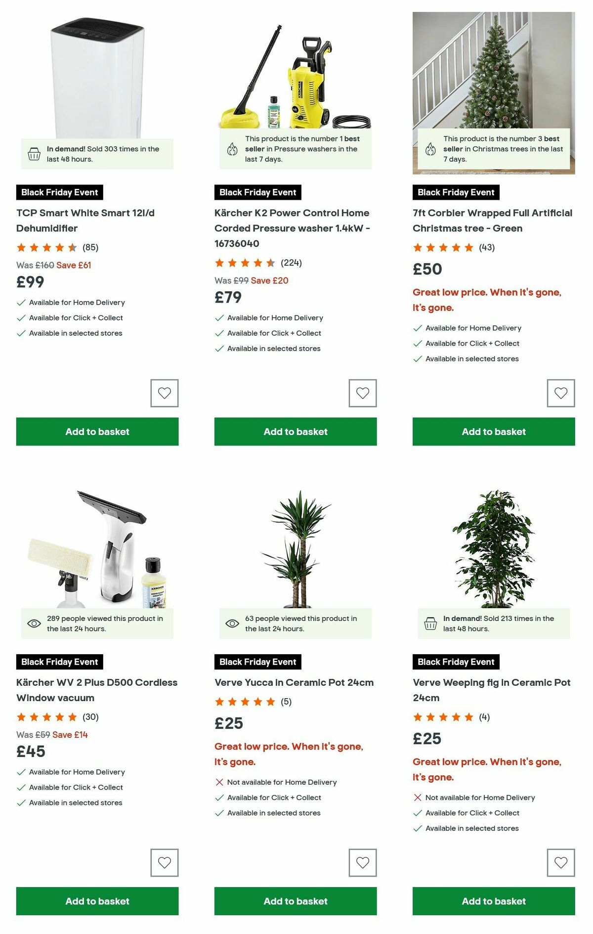 B&Q Black Friday Offers from 14 November