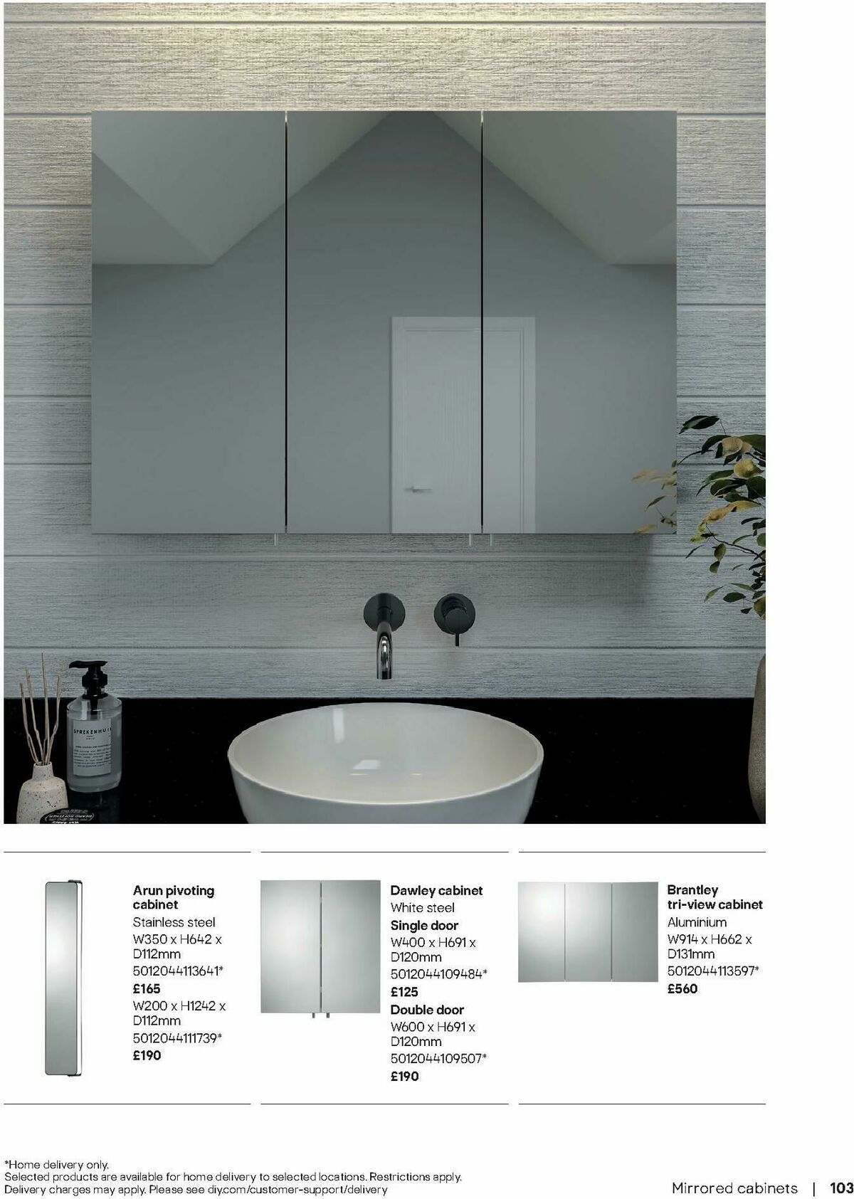 B&Q Bathrooms Offers from 10 December