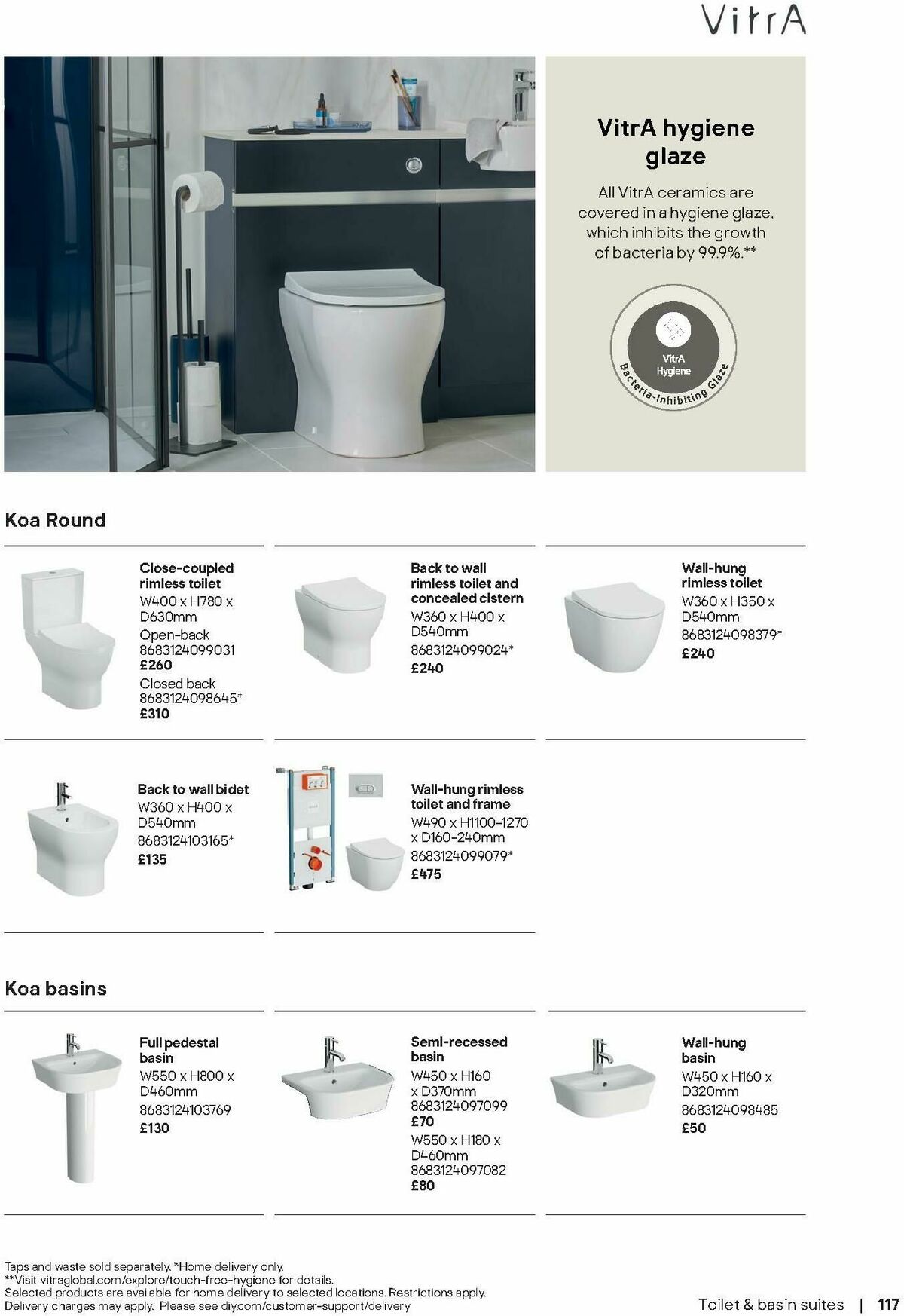 B&Q Bathrooms Offers from 10 December