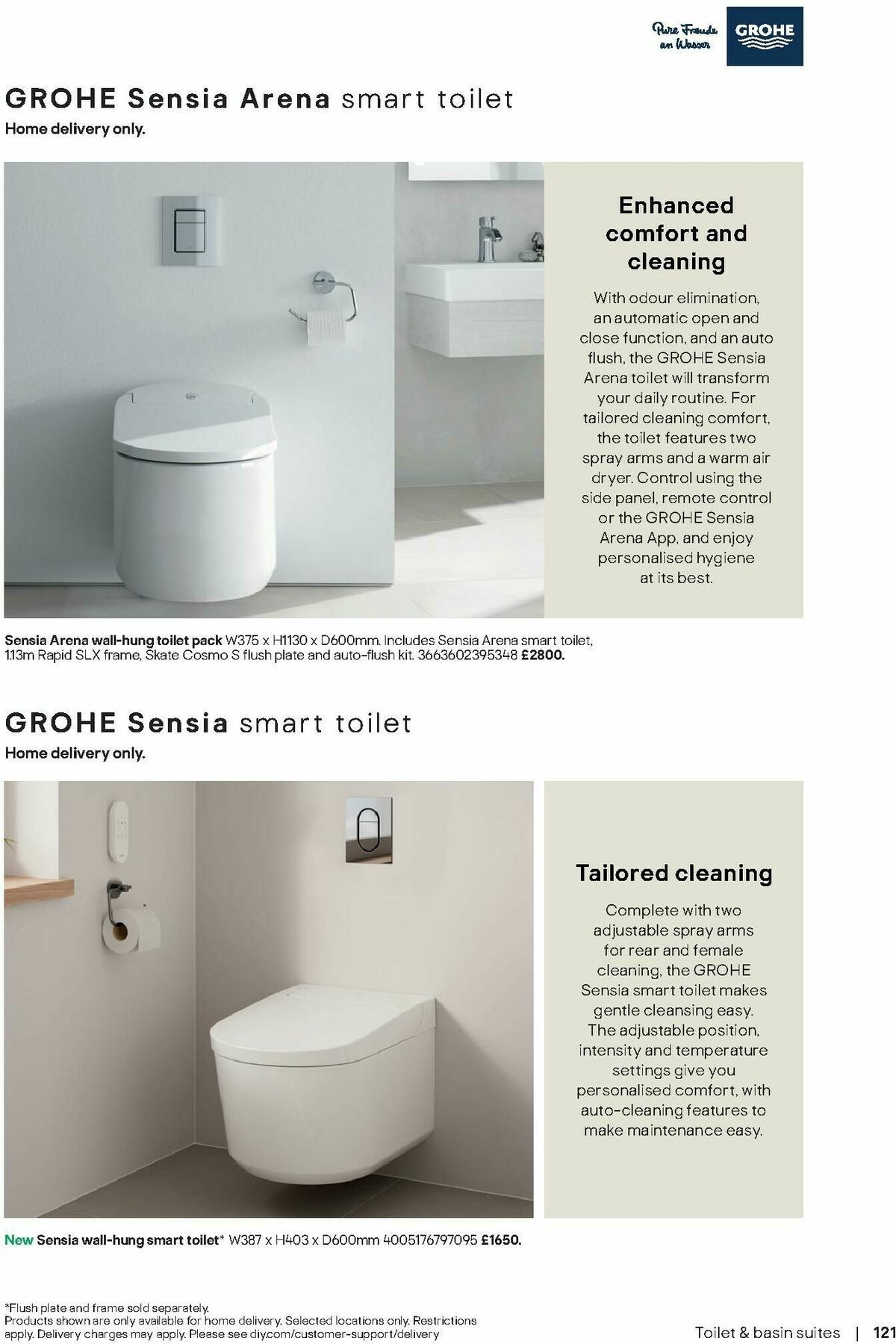 B&Q Bathrooms Offers from 10 December