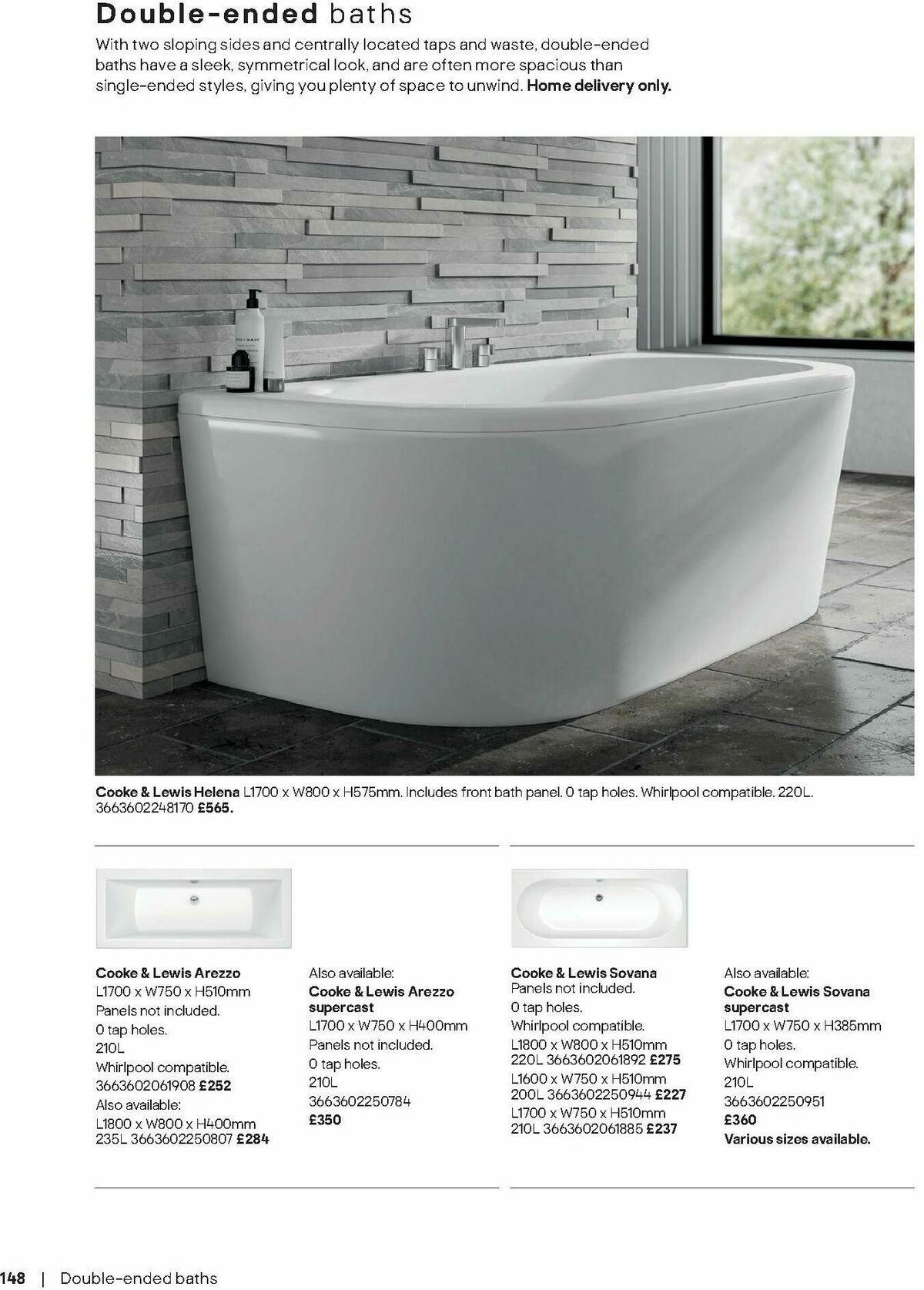 B&Q Bathrooms Offers from 10 December