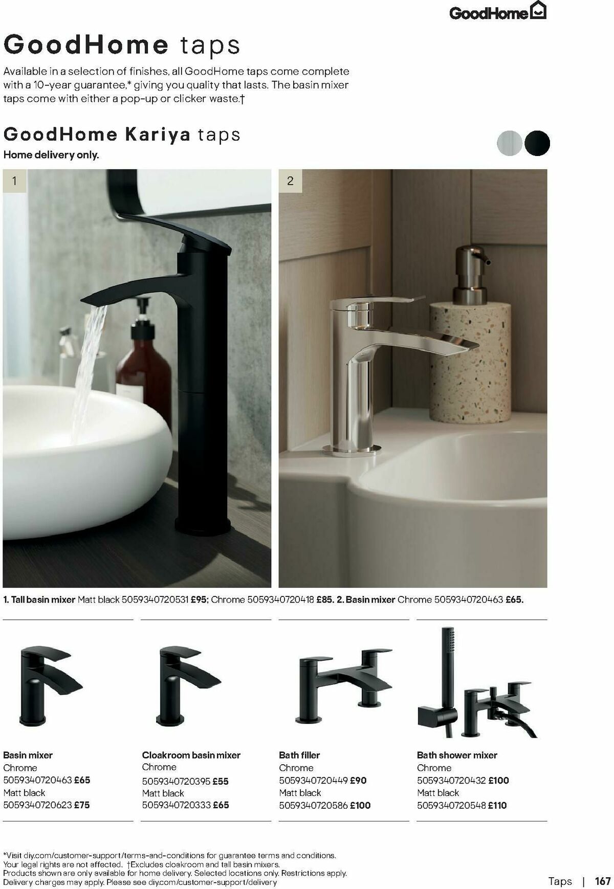 B&Q Bathrooms Offers from 10 December