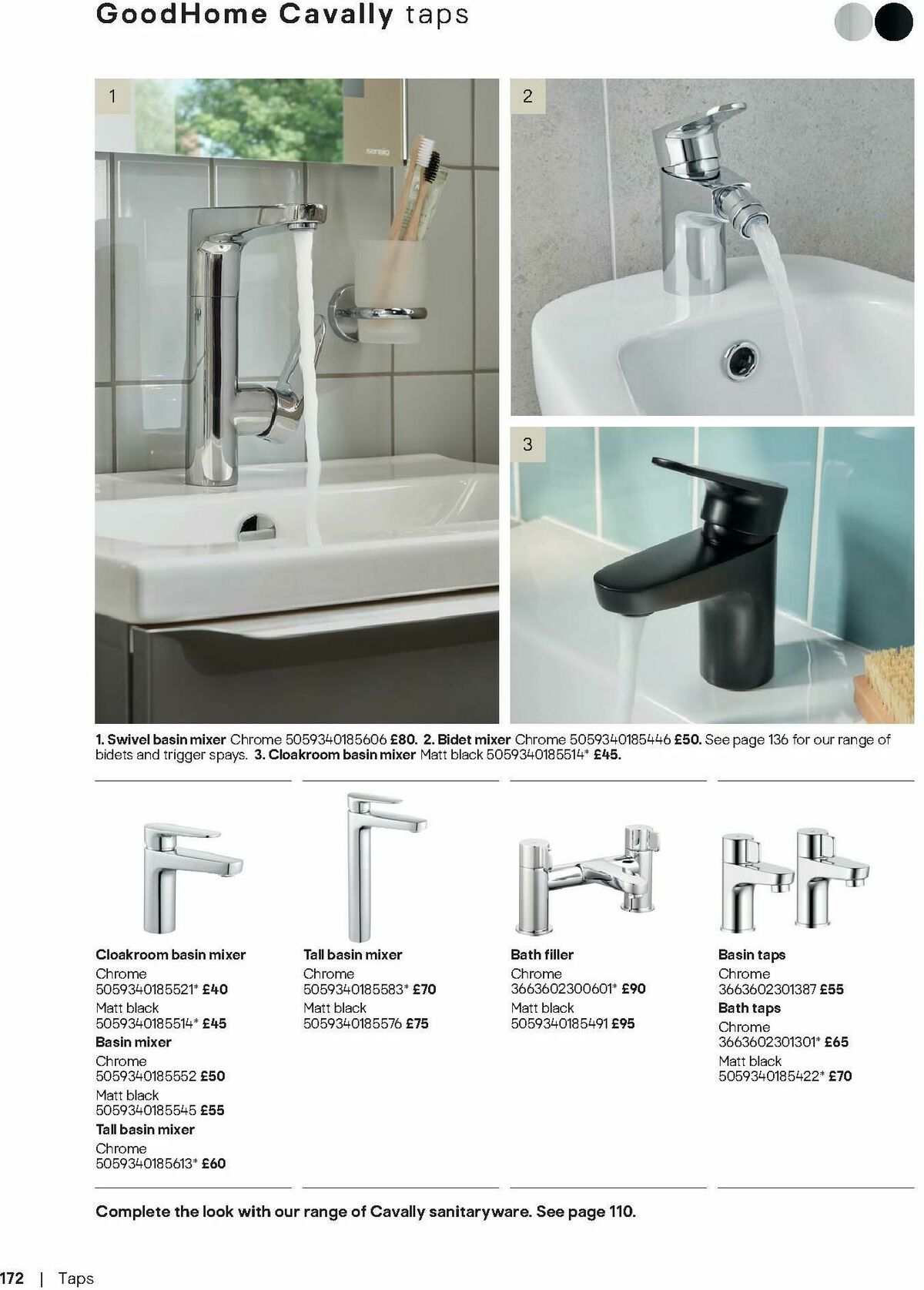 B&Q Bathrooms Offers from 10 December