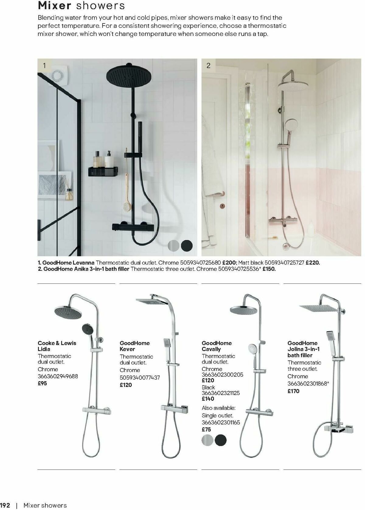 B&Q Bathrooms Offers from 10 December