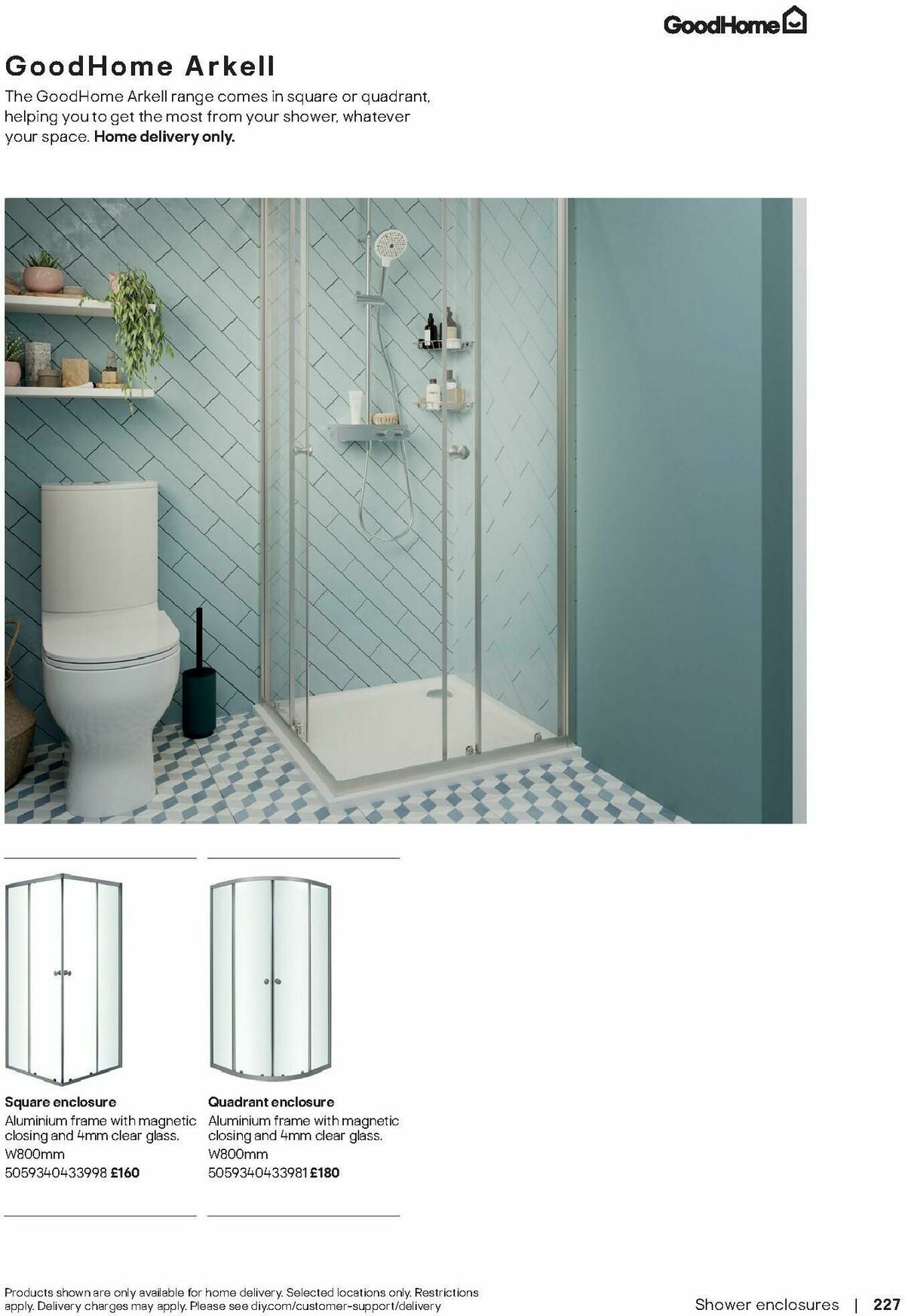 B&Q Bathrooms Offers from 10 December