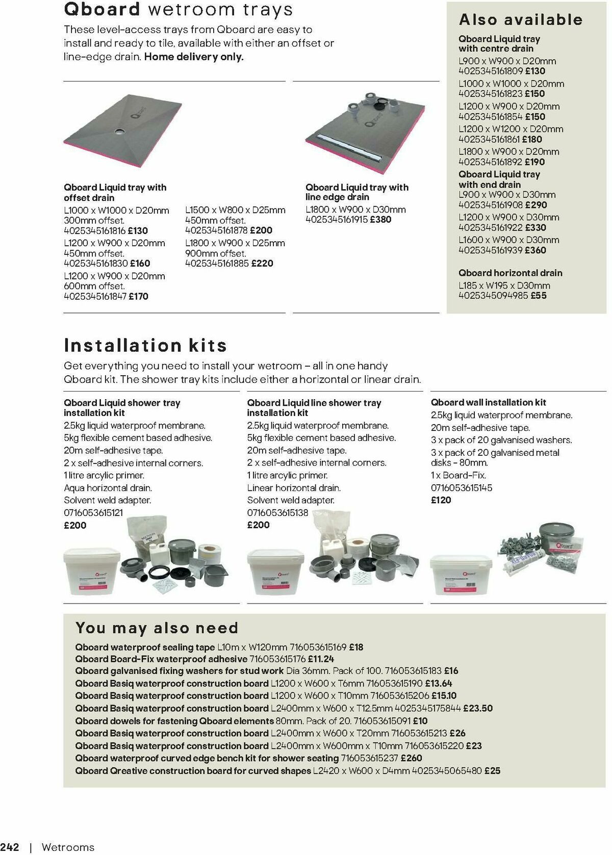 B&Q Bathrooms Offers from 10 December