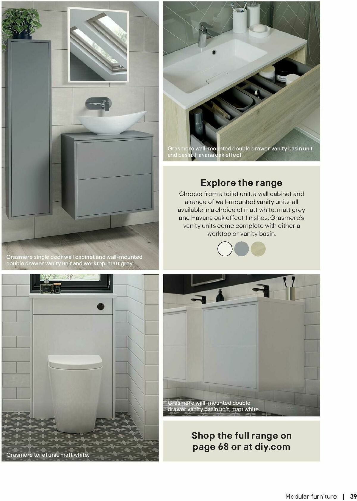 B&Q Bathrooms Offers from 10 December